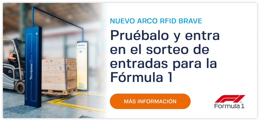 Tus entregas más rápidas que un Fórmula 1 y sin errores con el Arco RFID Brave