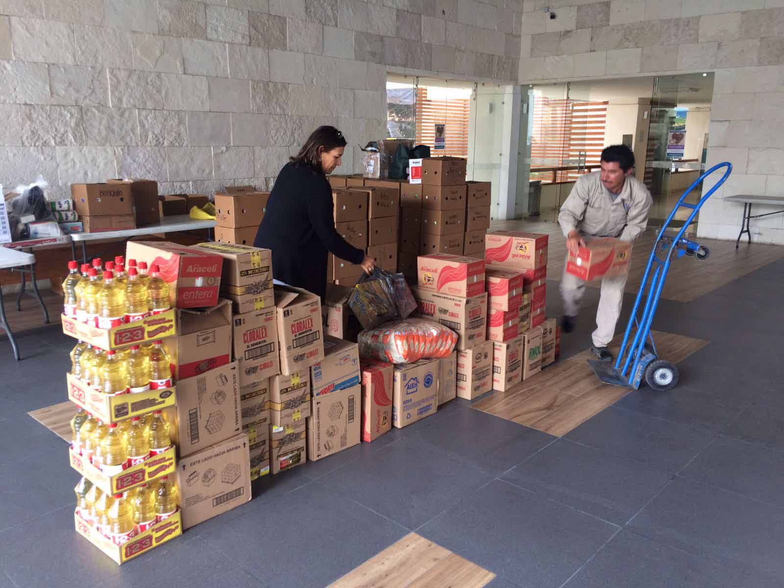 Tecnipesa con los damnificados del terremoto de México