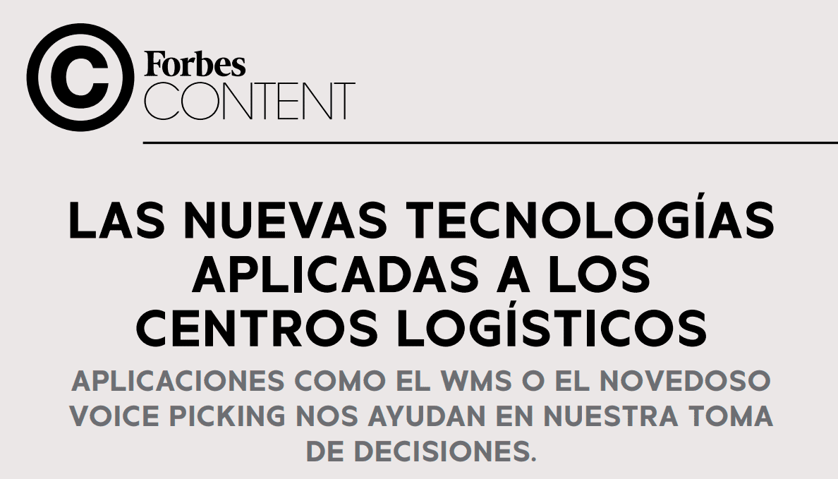 La revista Forbes se hace eco de los sistemas de innovación logística de Tecnipesa