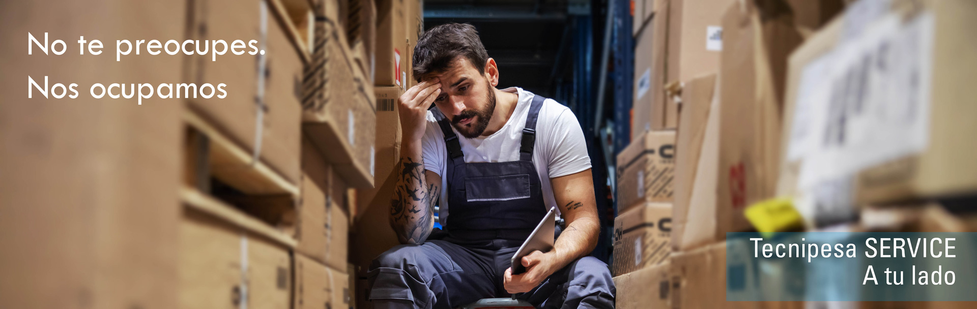 No te preocupes por las averías, el Servicio Técnico de Tecnipesa está a tu lado.