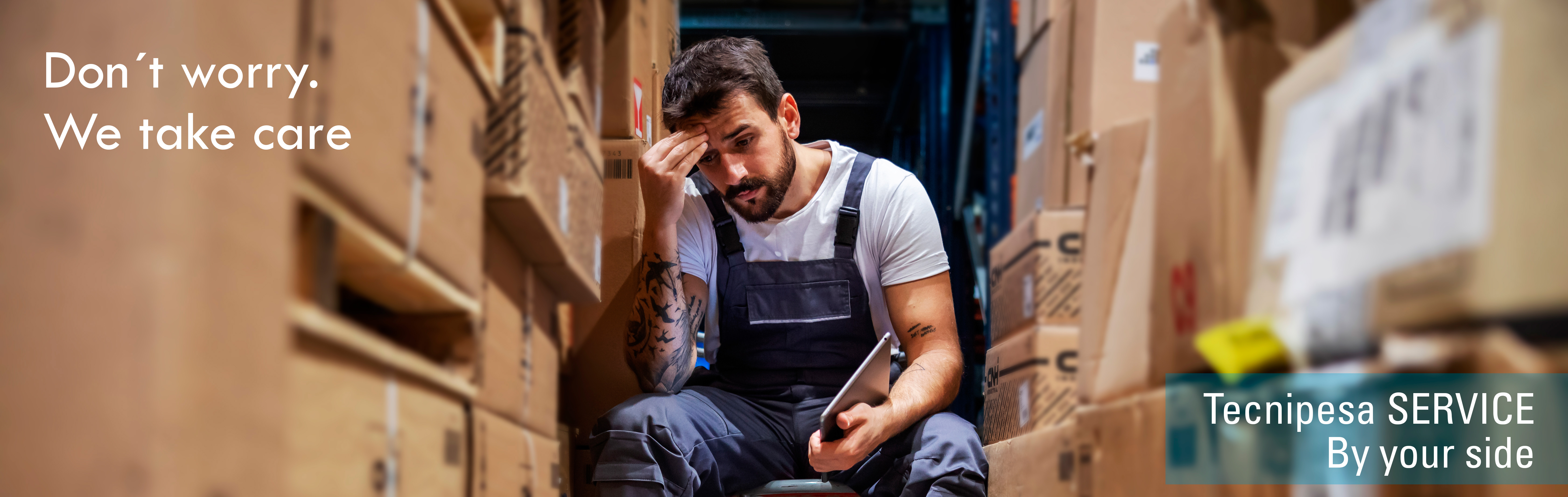 Don't worry about breakdowns, Tecnipesa's Technical Service is at your side.