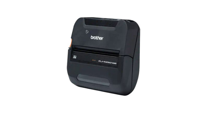 Brother RJ-4250WB forklift label printer