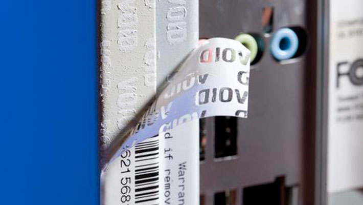 Etiquetas de seguridad