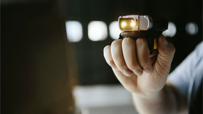 Ring reader and wristband terminal